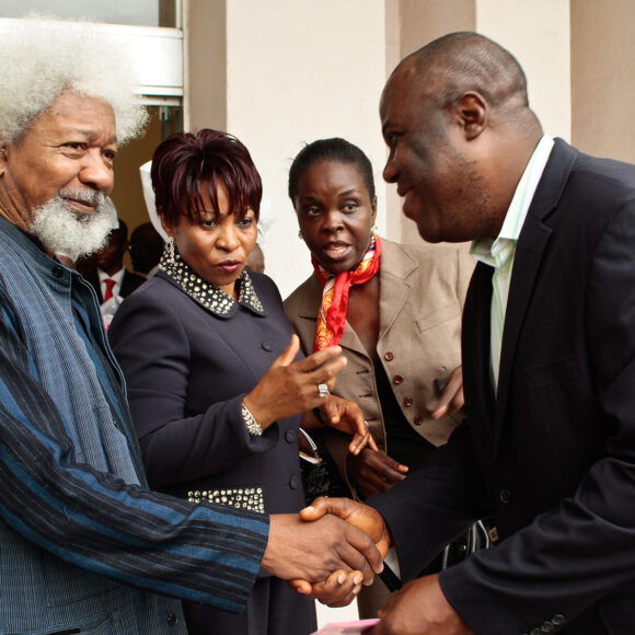 Welcome Prof Soyinka!