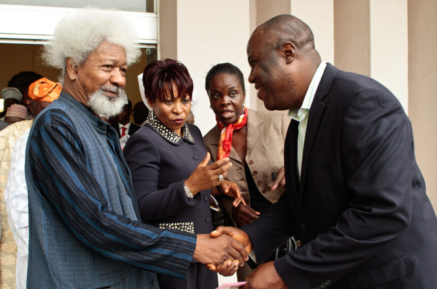 Welcome Prof Soyinka!